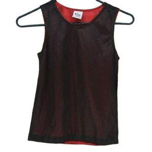 OT Sports Reversible Athletic‎ Gym Boy Tank Top Jersey Size Small